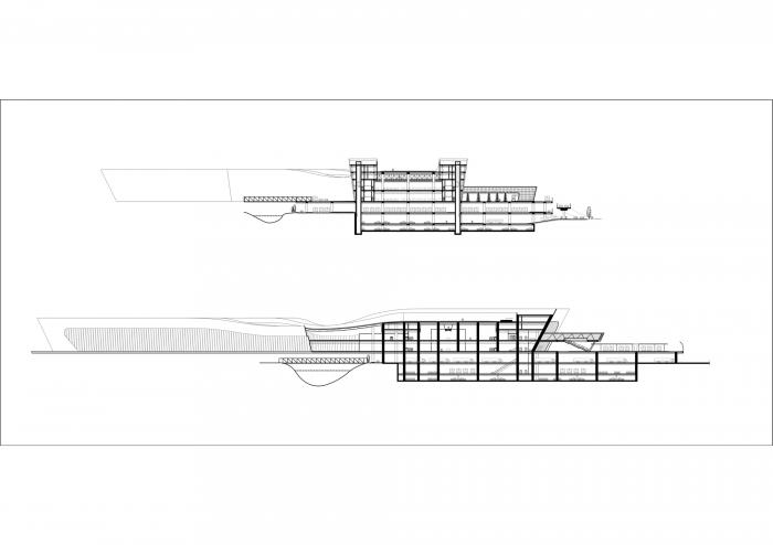 BIM建筑|深圳市莲塘口岸：国内首个“客、货一站式通关”口岸 / 华阳国际设计集团
