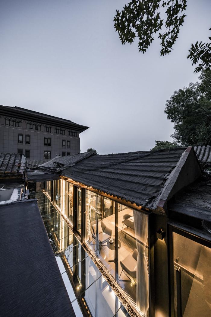 BIM建筑|胡同里的镜面院子 - 宝钞胡同隐院 / DAGA大观建筑