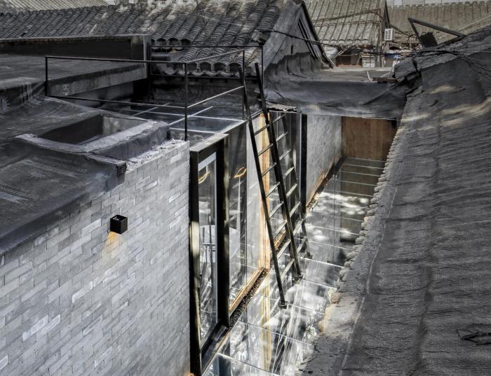 BIM建筑|胡同里的镜面院子 - 宝钞胡同隐院 / DAGA大观建筑