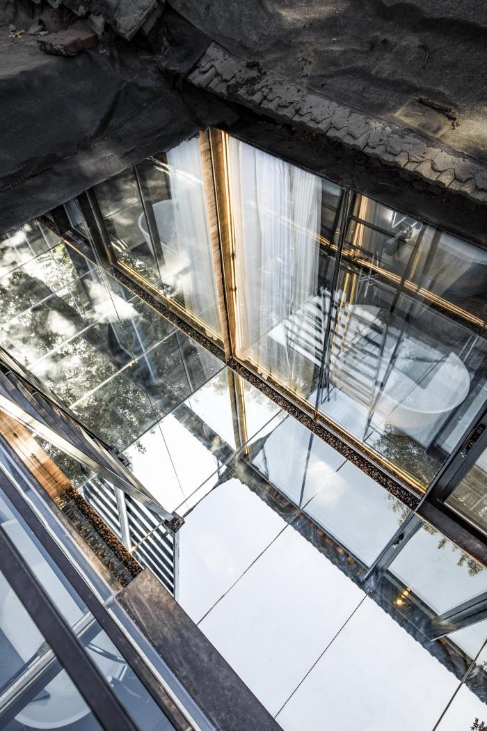 BIM建筑|胡同里的镜面院子 - 宝钞胡同隐院 / DAGA大观建筑