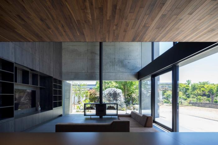 BIM建筑|垂墙半遮，通透借景：日本山形县住宅“SCAPE”