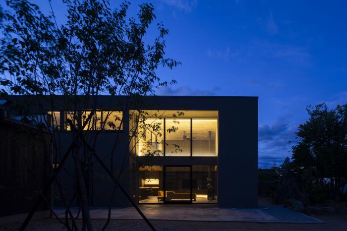 BIM建筑|垂墙半遮，通透借景：日本山形县住宅“SCAPE”