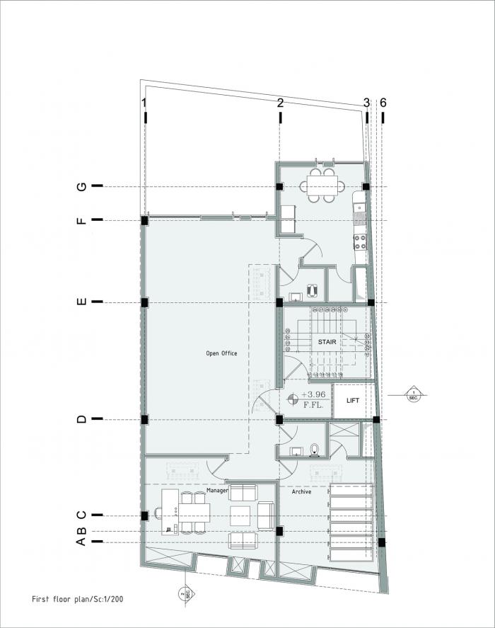 BIM建筑|一座纯粹的几何乌托邦：伊朗办公楼“Zamin”