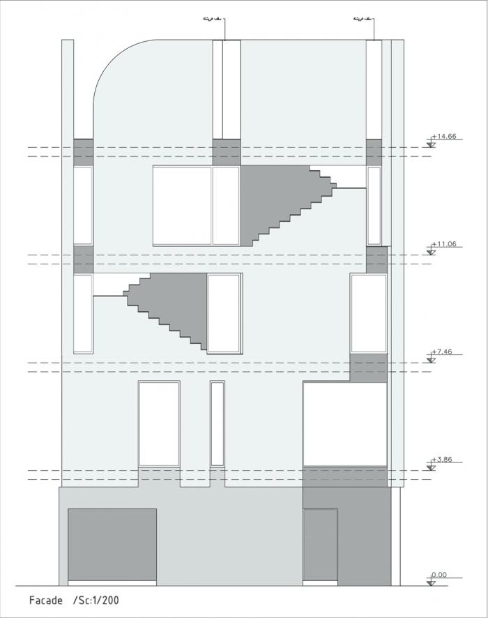 BIM建筑|一座纯粹的几何乌托邦：伊朗办公楼“Zamin”