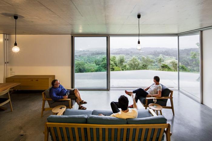 BIM建筑|眺望山谷，一座自由而安静的别墅