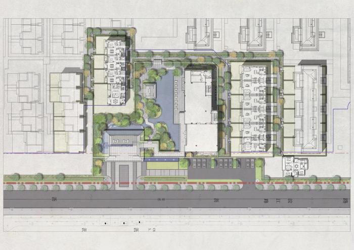 BIM建筑|稽山前造园记 - 绍兴满园 / ZSD卓时设计