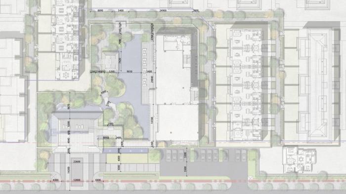 BIM建筑|稽山前造园记 - 绍兴满园 / ZSD卓时设计