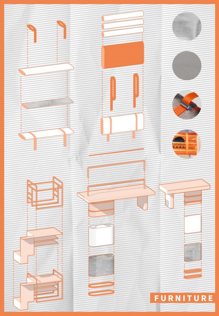 BIM建筑|离宅半米办公空间设计，宁波 / 离宅半米0.5m studio