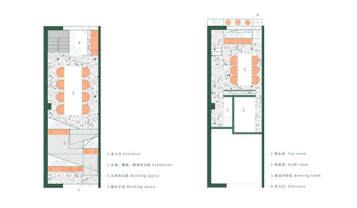 BIM建筑|离宅半米办公空间设计，宁波 / 离宅半米0.5m studio