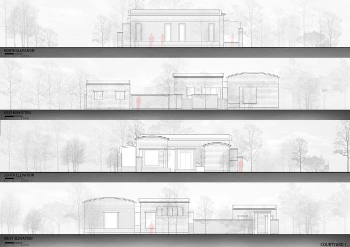 BIM建筑|姜庄村改造 / 袁野建筑工作室