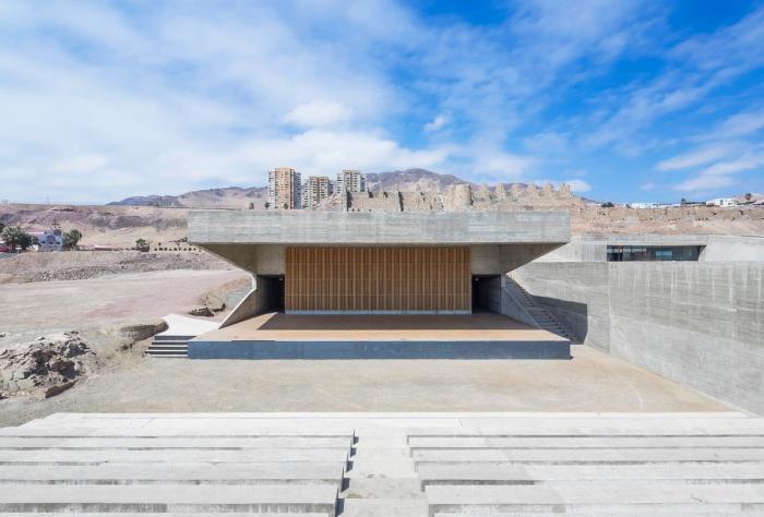 BIM建筑|沙漠遗址中的露天剧场，玻利维亚