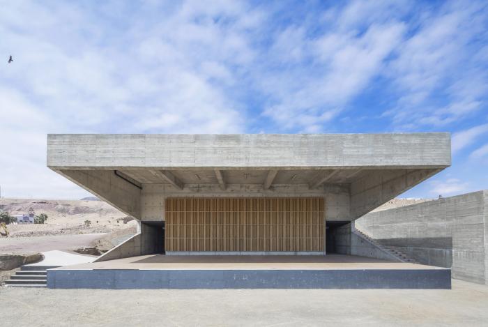 BIM建筑|沙漠遗址中的露天剧场，玻利维亚