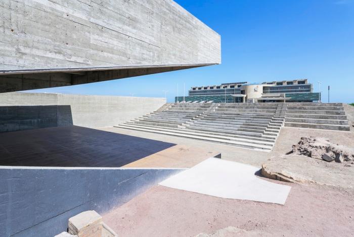 BIM建筑|沙漠遗址中的露天剧场，玻利维亚