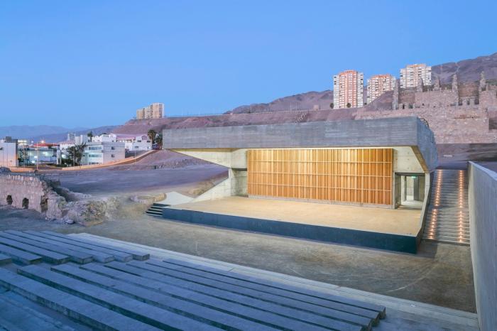 BIM建筑|沙漠遗址中的露天剧场，玻利维亚