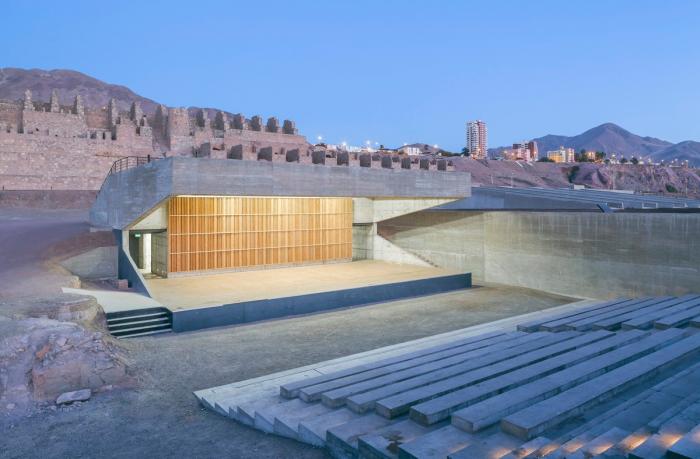 BIM建筑|沙漠遗址中的露天剧场，玻利维亚