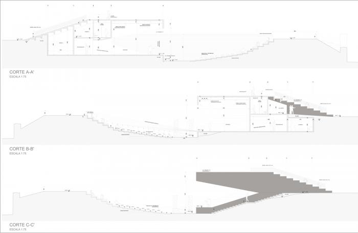 BIM建筑|沙漠遗址中的露天剧场，玻利维亚
