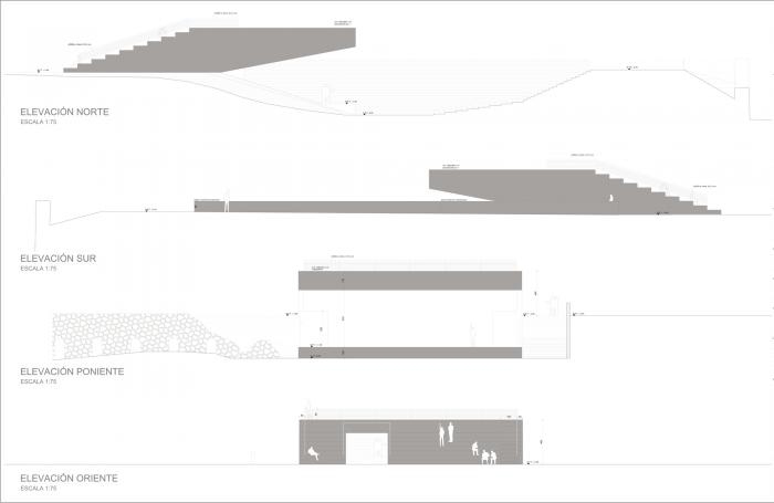 BIM建筑|沙漠遗址中的露天剧场，玻利维亚