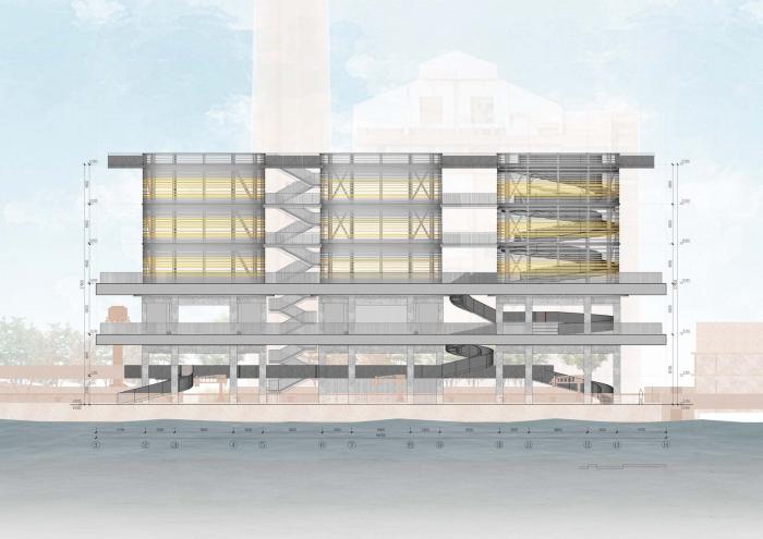 BIM建筑|灰仓美术馆 / 同济原作设计工作室