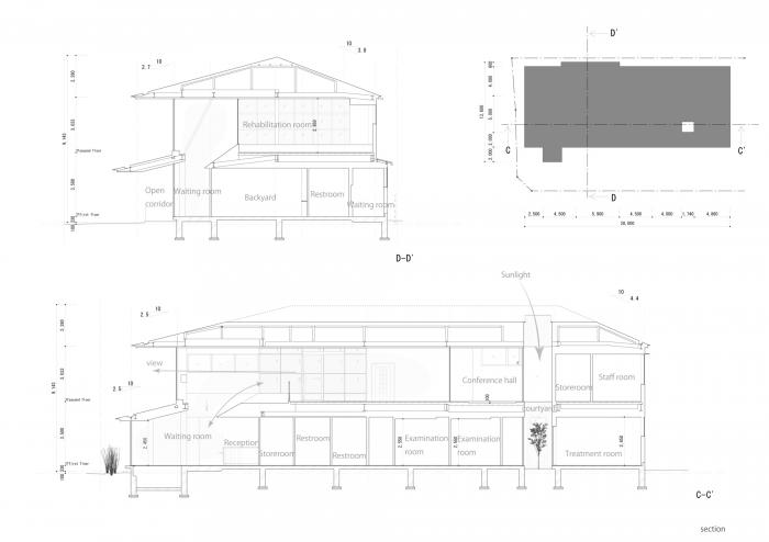 BIM建筑|温暖的透明度：名古屋外科诊所“Takenaka” / TSC Architects