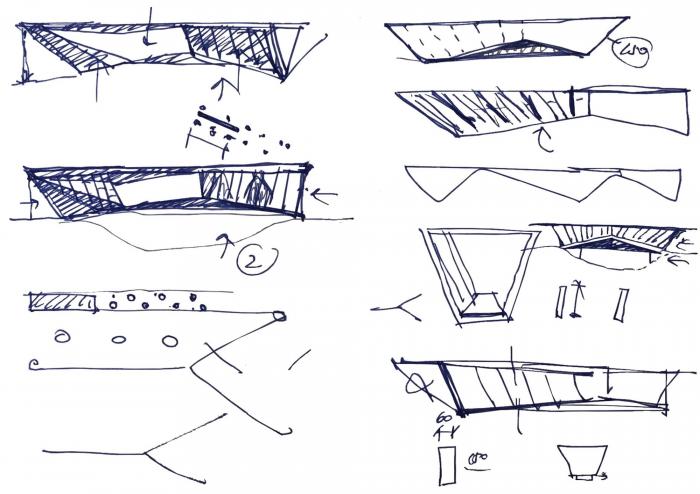 BIM建筑|平静之中见张力：深圳坪山高级中学跨河人行桥 / 南沙原创