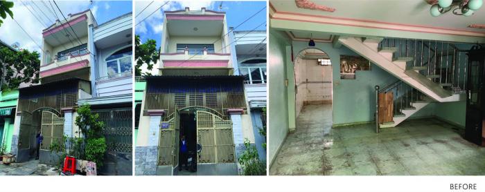 BIM建筑|绿植点缀垂直天井，活力与静谧美感的平衡：越南V别墅