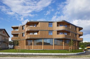 BIM建筑|挪威收藏图书馆：垂直木材编织出柔和立面 / Helen & Hard-BIM建筑网