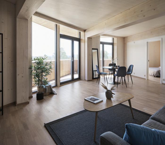 BIM建筑|挪威收藏图书馆：垂直木材编织出柔和立面 / Helen & Hard