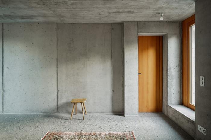 BIM建筑|群山环抱之中，“折叠百变”的混凝土小屋