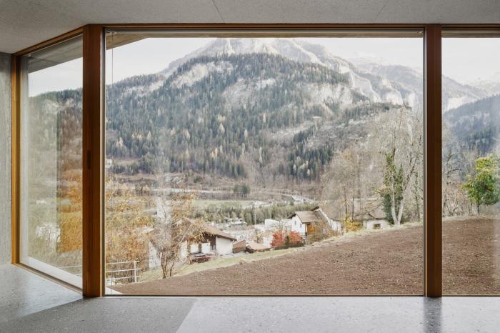 BIM建筑|群山环抱之中，“折叠百变”的混凝土小屋