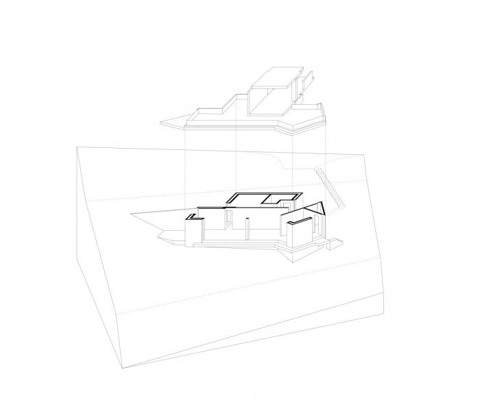BIM建筑|群山环抱之中，“折叠百变”的混凝土小屋