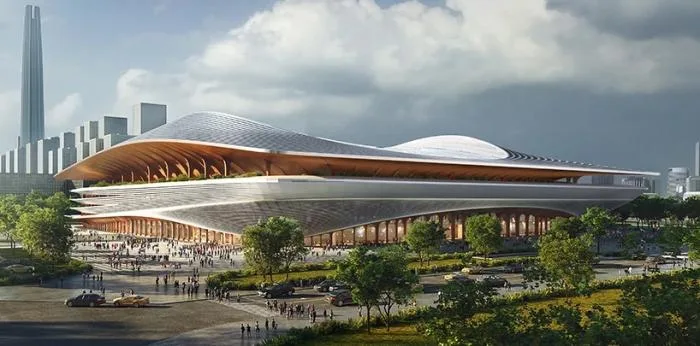 BIM建筑|扎哈事务所 & iDEA“西安国际足球中心”开建，为2023足球联赛亚洲杯场馆