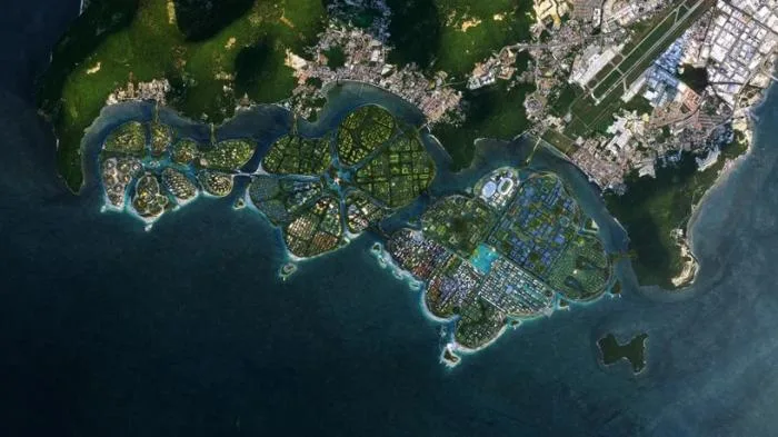 BIM建筑|BIG联手Hijjas和Ramboll为马来西亚槟城南岛打造生物多样性城市