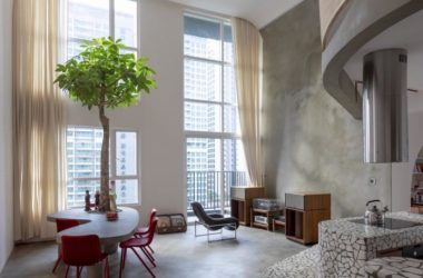 BIM建筑|胡志明市水磨石公寓“Mài”，以弧形几何形状定义空间 / Whale Design Lab-BIM建筑网