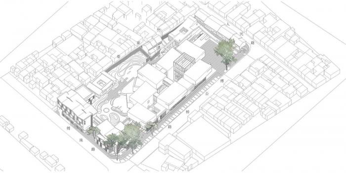 BIM建筑|汪曾祺纪念馆文化特色街区 / 同济大学建筑设计研究院