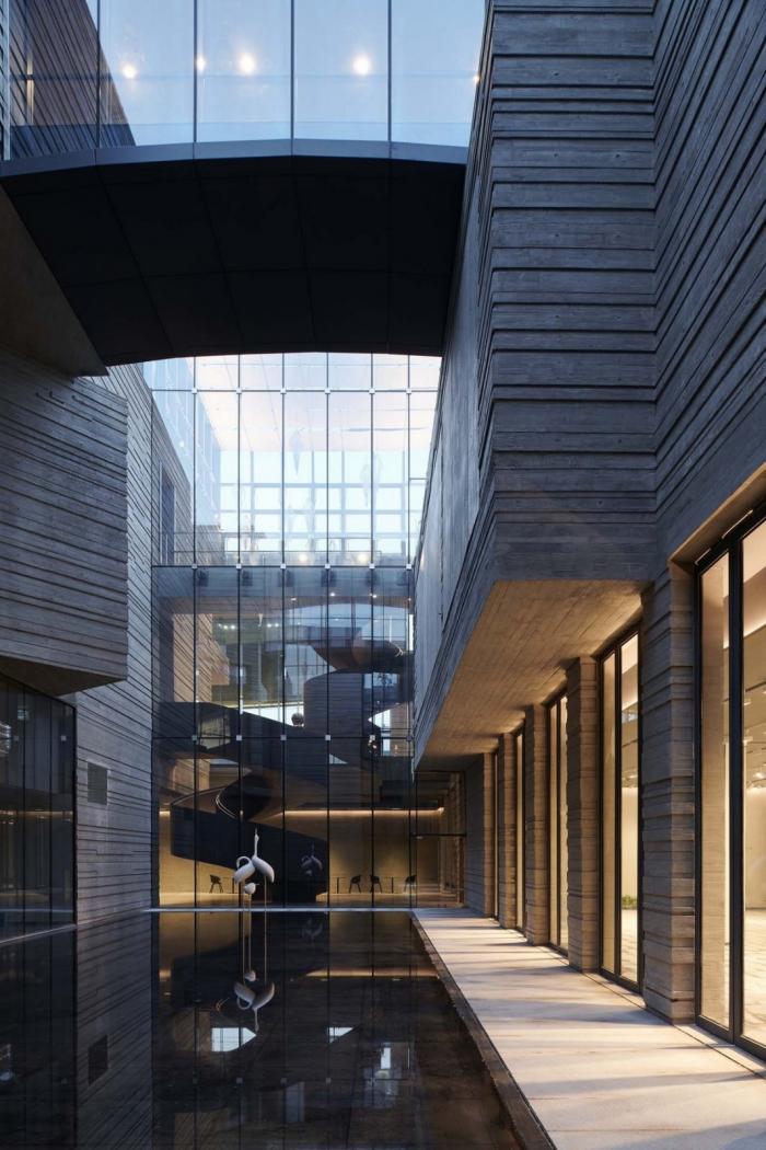 BIM建筑|汪曾祺纪念馆文化特色街区 / 同济大学建筑设计研究院