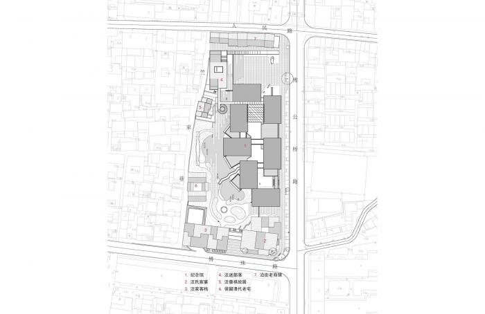 BIM建筑|汪曾祺纪念馆文化特色街区 / 同济大学建筑设计研究院