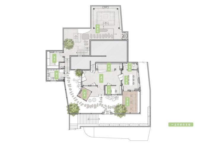 BIM建筑|南洋华侨老别墅变身记·俱舍茶集 / WDD维度点设计