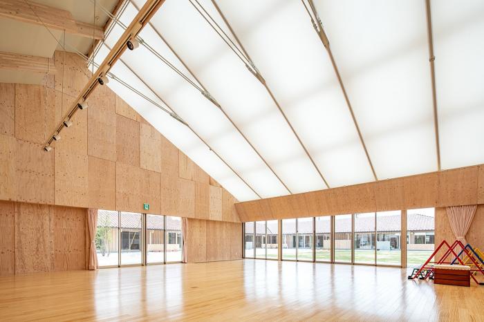 BIM建筑|桜冈托儿所 / 隈研吾建筑都市设计事务所