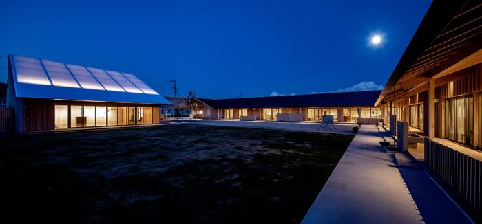 BIM建筑|桜冈托儿所 / 隈研吾建筑都市设计事务所