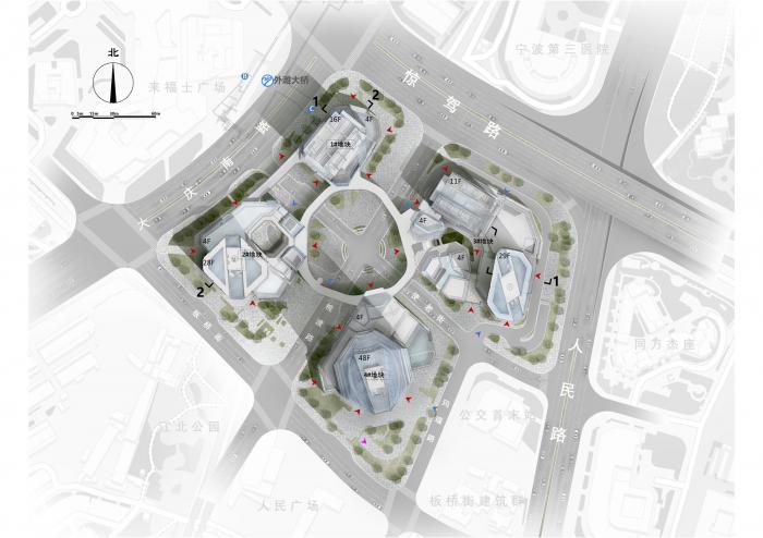 BIM建筑|宁波绿地中心：设计背后的故事 / 三益建筑设计