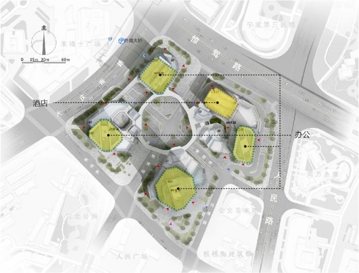BIM建筑|宁波绿地中心：设计背后的故事 / 三益建筑设计