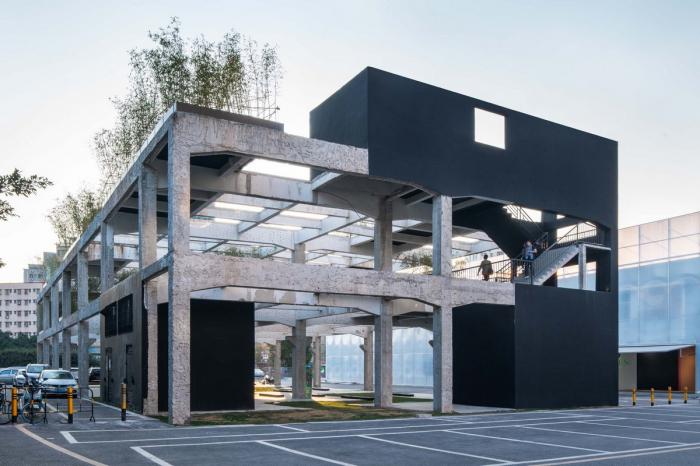 BIM建筑|桥头废墟花园 / 趣城工作室