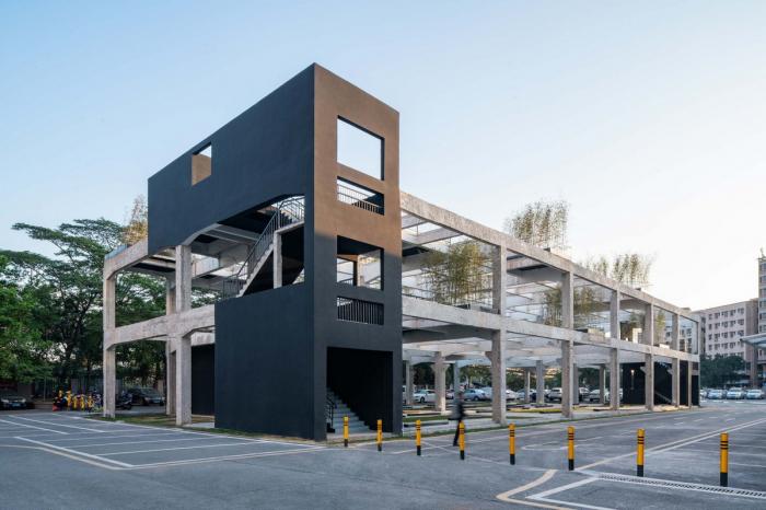 BIM建筑|桥头废墟花园 / 趣城工作室