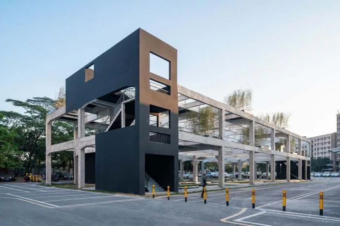 BIM建筑|桥头废墟花园 / 趣城工作室