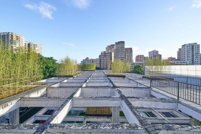 BIM建筑|桥头废墟花园 / 趣城工作室