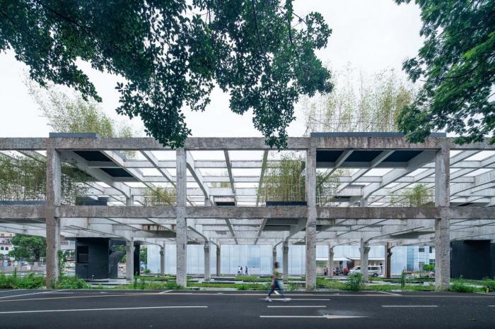 BIM建筑|桥头废墟花园 / 趣城工作室