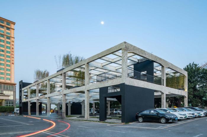 BIM建筑|桥头废墟花园 / 趣城工作室