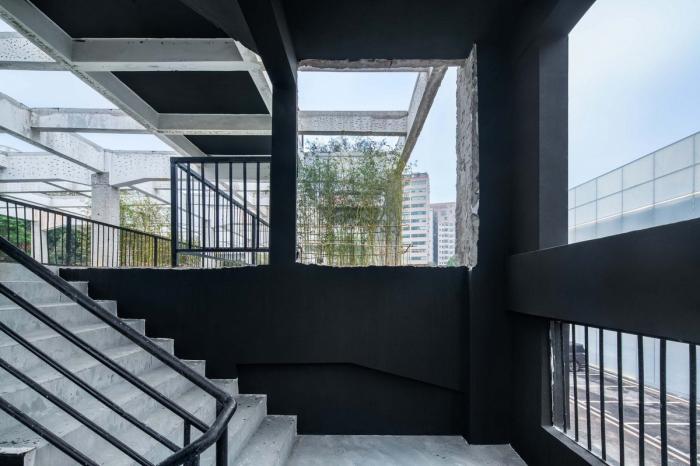 BIM建筑|桥头废墟花园 / 趣城工作室