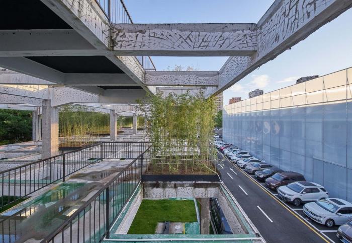 BIM建筑|桥头废墟花园 / 趣城工作室