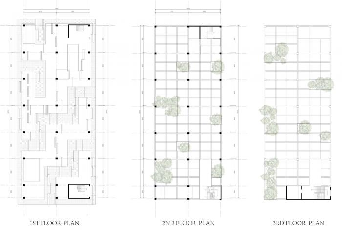 BIM建筑|桥头废墟花园 / 趣城工作室